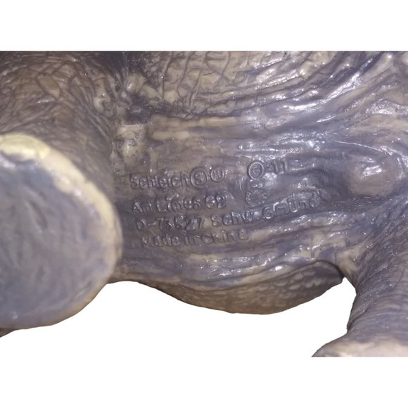 Schleich African Elephant Wildlife Figurine Collectible Gray Elephant Toy - Picture 11 of 12